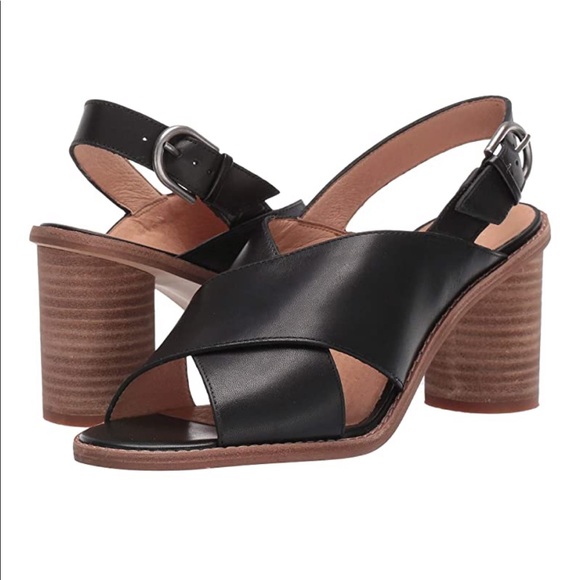 SOLD/ @kaymey01 Madewell Ruthie criss cross sandal - Picture 3 of 8